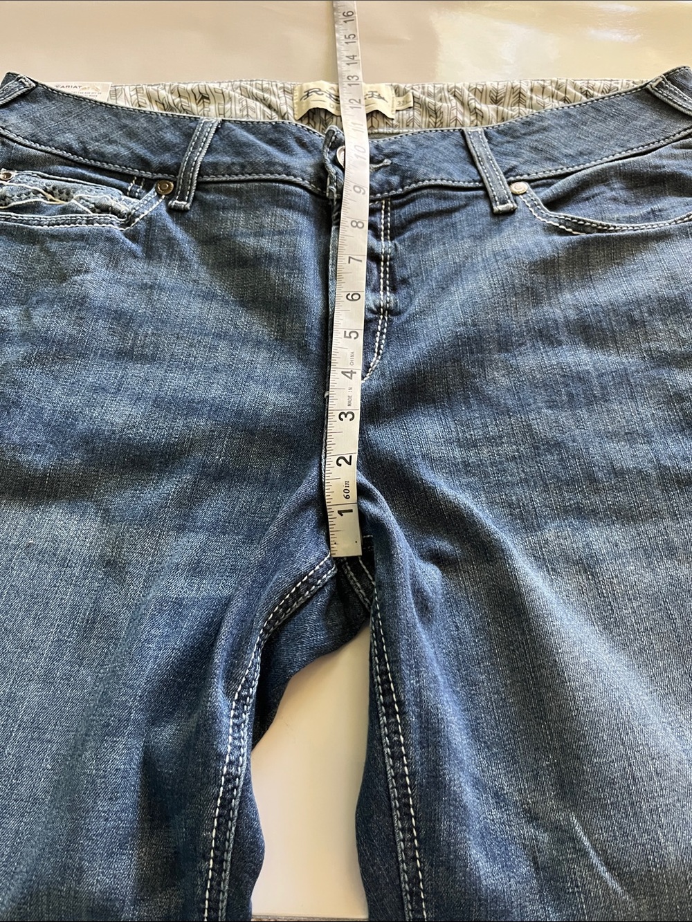Ariat Real Denim Arrow Mid Rise Bootcut NWT Size 33s - Picture 6 of 16